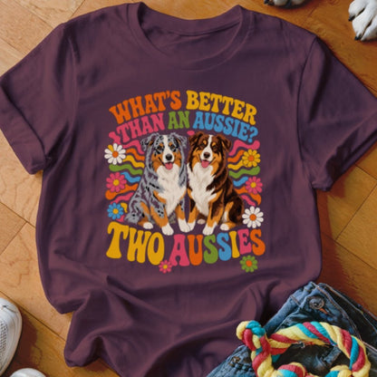 Two Aussies Shirt - The Pawsitive Initiative