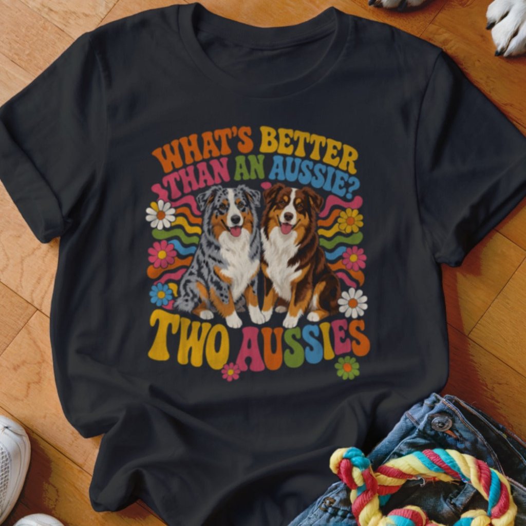 Two Aussies Shirt - The Pawsitive Initiative