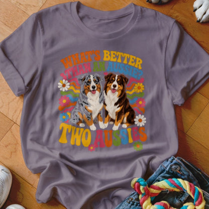 Two Aussies Shirt - The Pawsitive Initiative