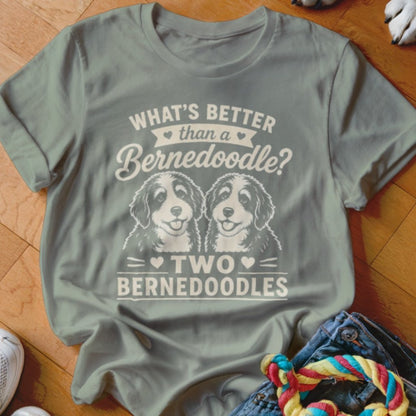 Two Bernedoodles Shirt - The Pawsitive Initiative