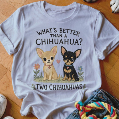 Two Chihuahuas Shirt - The Pawsitive Initiative