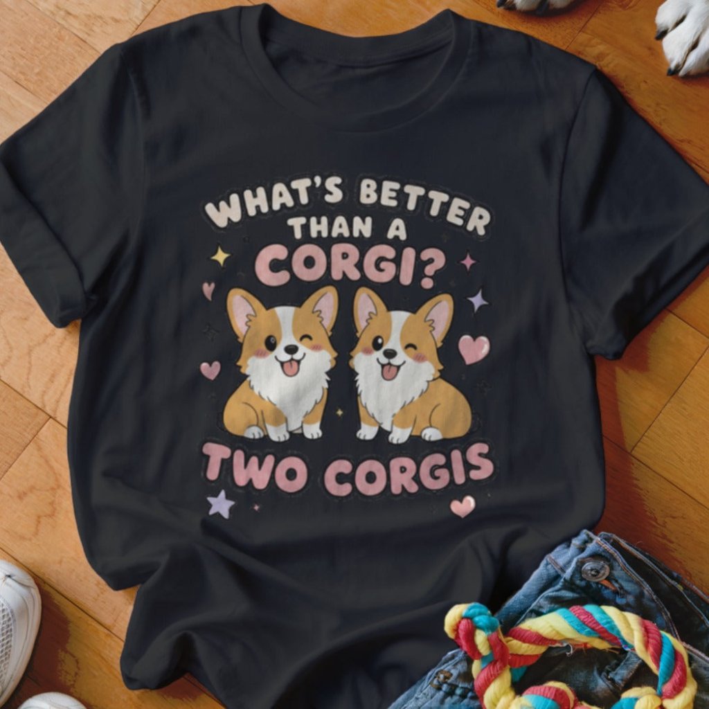 Two Corgis Shirt - The Pawsitive Initiative