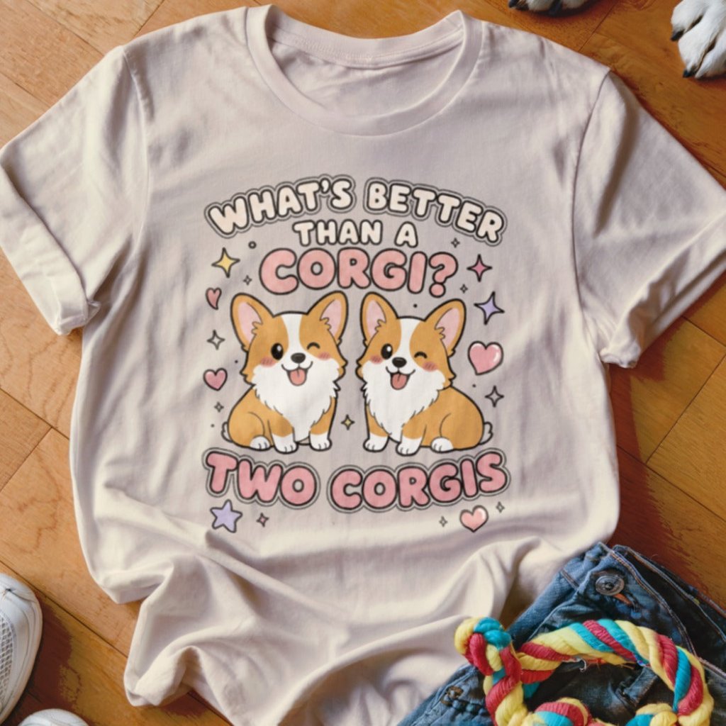 Two Corgis Shirt - The Pawsitive Initiative