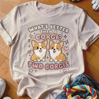 Two Corgis Shirt - The Pawsitive Initiative