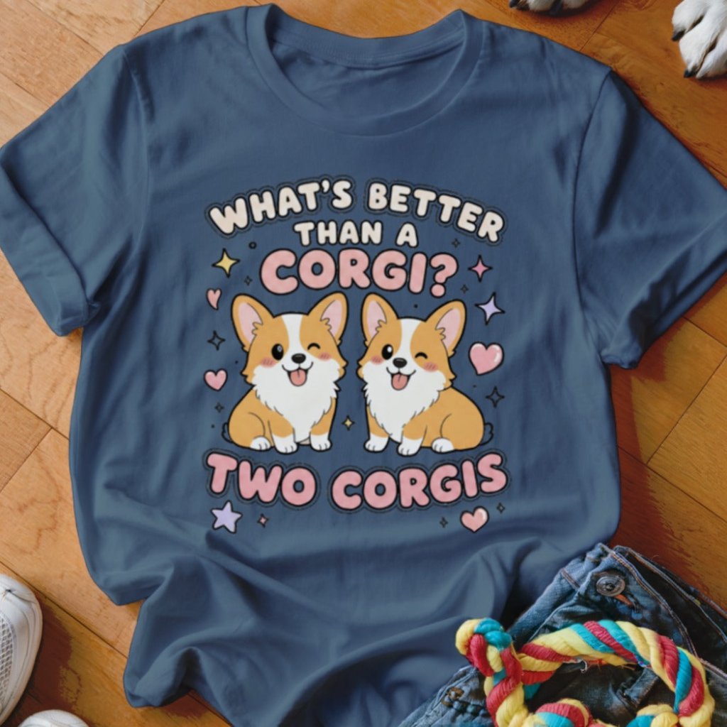 Two Corgis Shirt - The Pawsitive Initiative