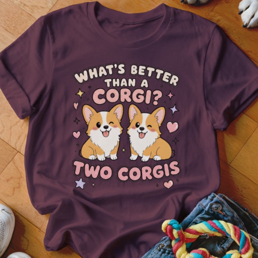 Two Corgis Shirt - The Pawsitive Initiative