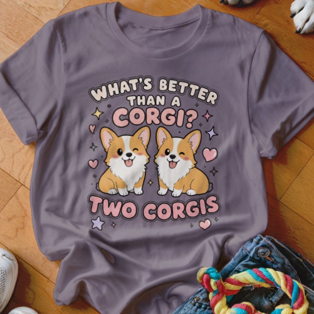 Two Corgis Shirt - The Pawsitive Initiative