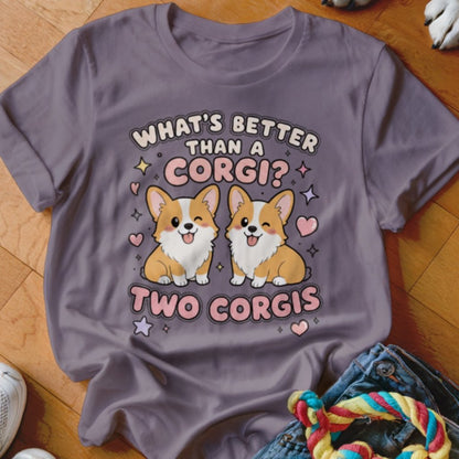 Two Corgis Shirt - The Pawsitive Initiative