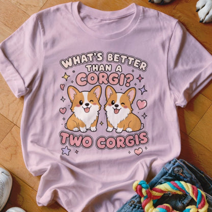 Two Corgis Shirt - The Pawsitive Initiative