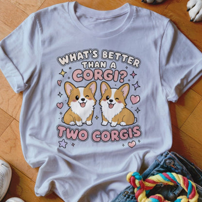 Two Corgis Shirt - The Pawsitive Initiative