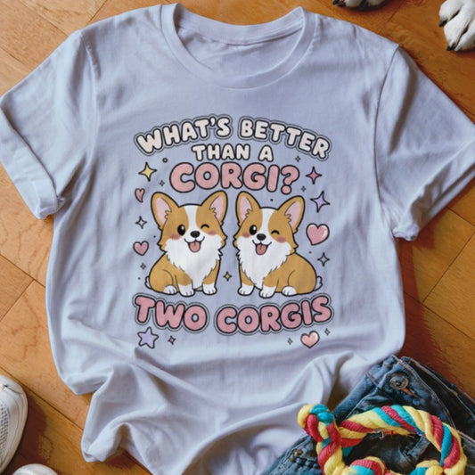 Two Corgis Shirt - The Pawsitive Initiative