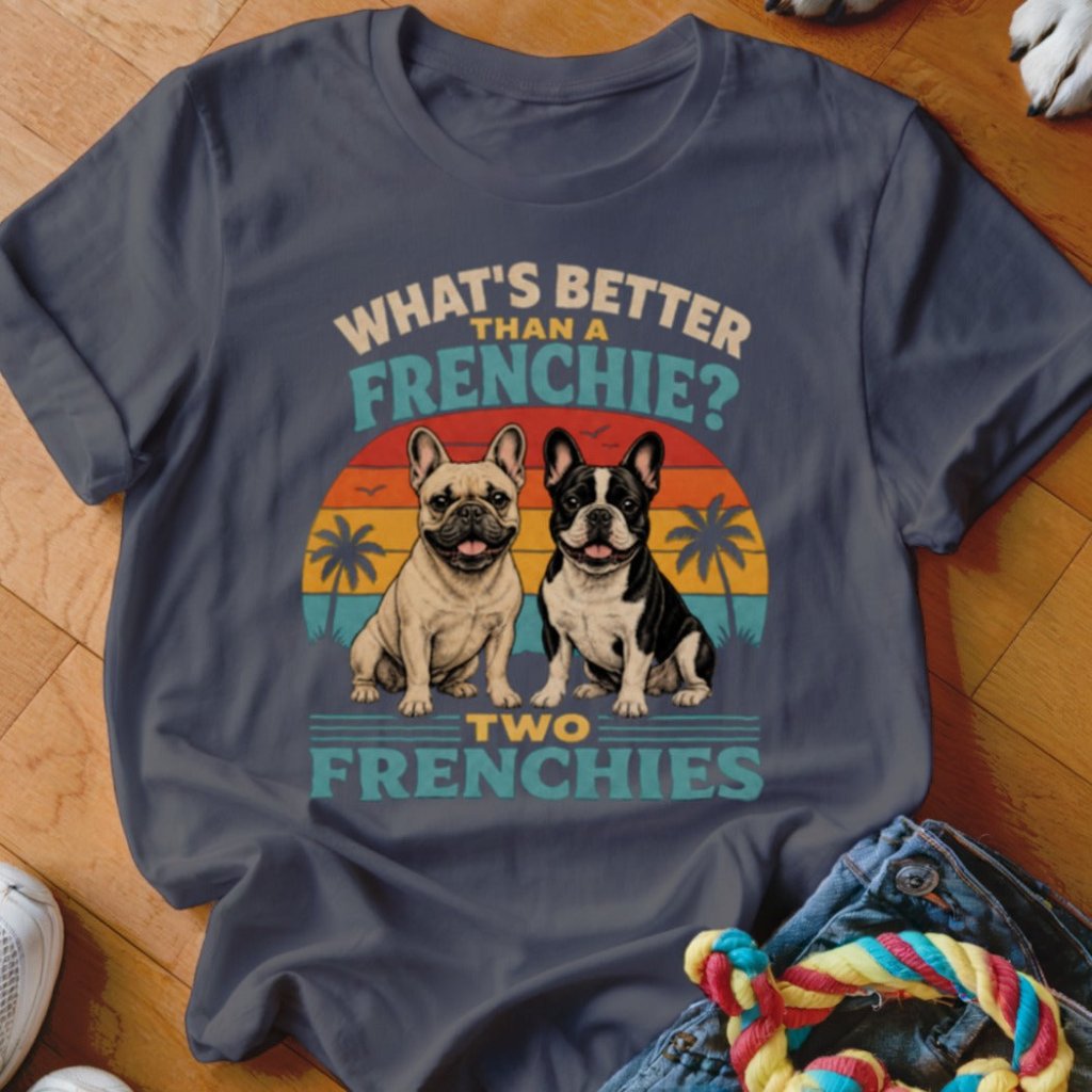 Two Frenchies Shirt - The Pawsitive Initiative