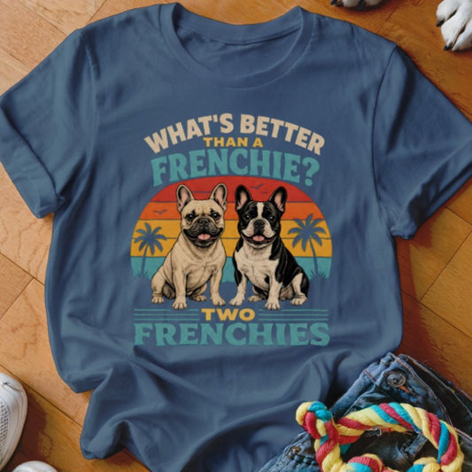 Two Frenchies Shirt - The Pawsitive Initiative