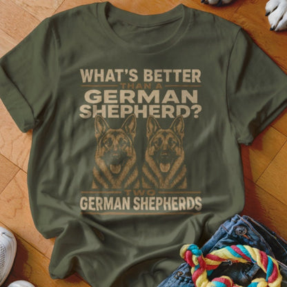 Two German Shepherds Shirt - The Pawsitive Initiative