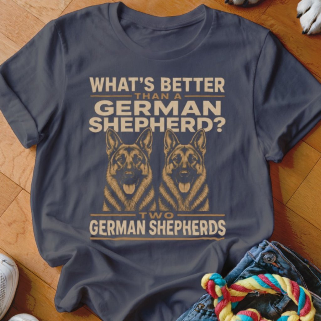 Two German Shepherds Shirt - The Pawsitive Initiative
