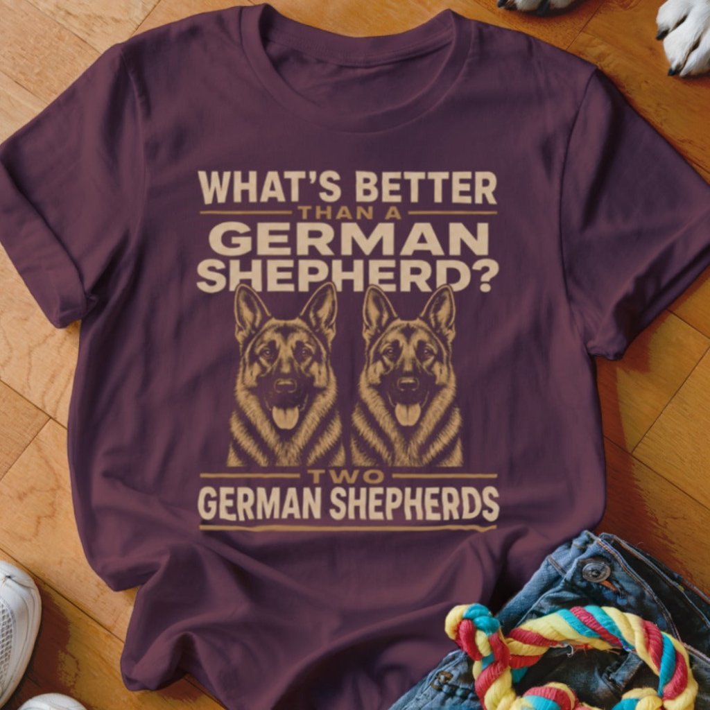 Two German Shepherds Shirt - The Pawsitive Initiative
