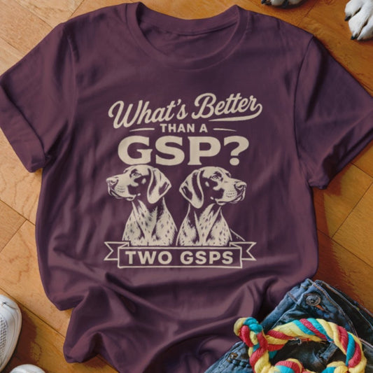 Two GSPs Shirt - The Pawsitive Initiative