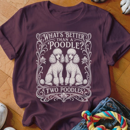 Two Poodles Shirt - The Pawsitive Initiative