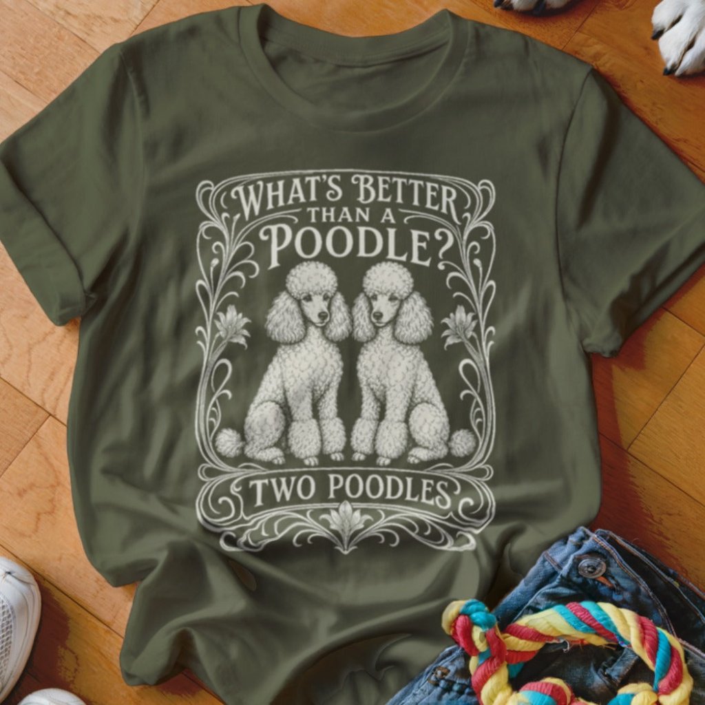 Two Poodles Shirt - The Pawsitive Initiative