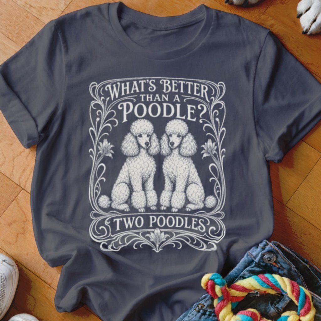 Two Poodles Shirt - The Pawsitive Initiative
