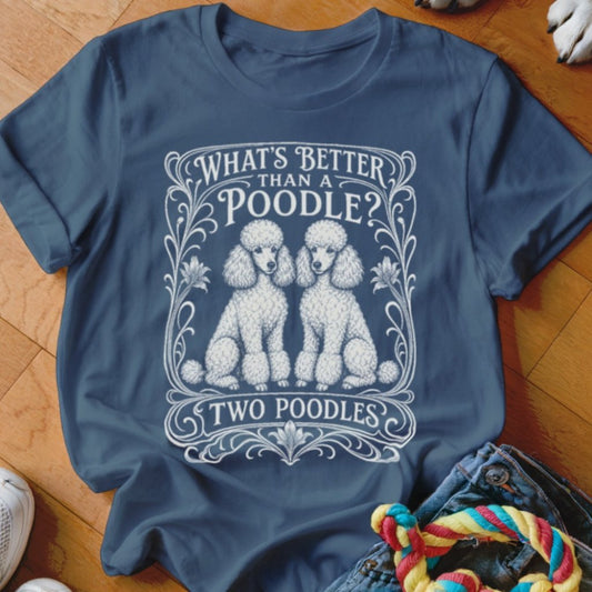 Two Poodles Shirt - The Pawsitive Initiative
