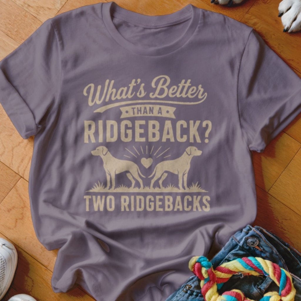 Two Ridgebacks Shirt - The Pawsitive Initiative