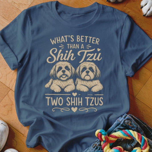 Two Shih Tzus Shirt - The Pawsitive Initiative