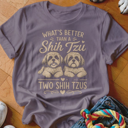 Two Shih Tzus Shirt - The Pawsitive Initiative