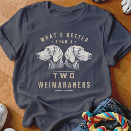 Two Weimaraners Shirt - The Pawsitive Initiative
