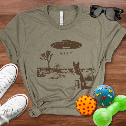 UFO Shepherd Shirt - The Pawsitive Initiative