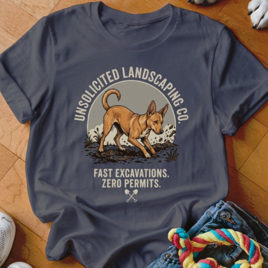 Unsolicited Landscaping Co Carolina Dog Shirt - The Pawsitive Initiative