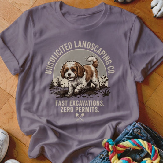 Unsolicited Landscaping Co Cavapoo Shirt - The Pawsitive Initiative