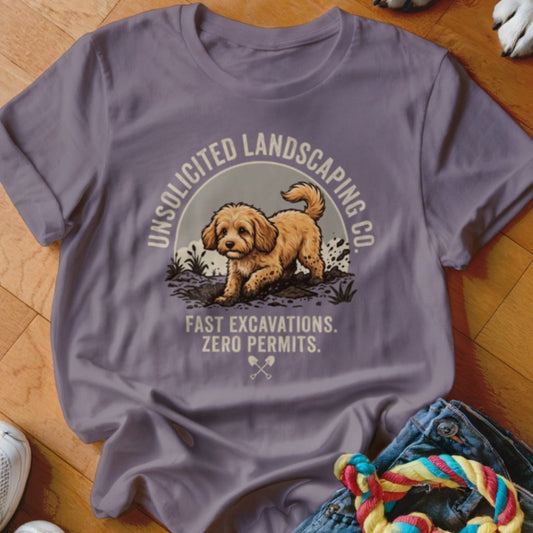 Unsolicited Landscaping Co Cavapoo Shirt - The Pawsitive Initiative