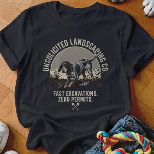Unsolicited Landscaping Co Coonhound Shirt - The Pawsitive Initiative