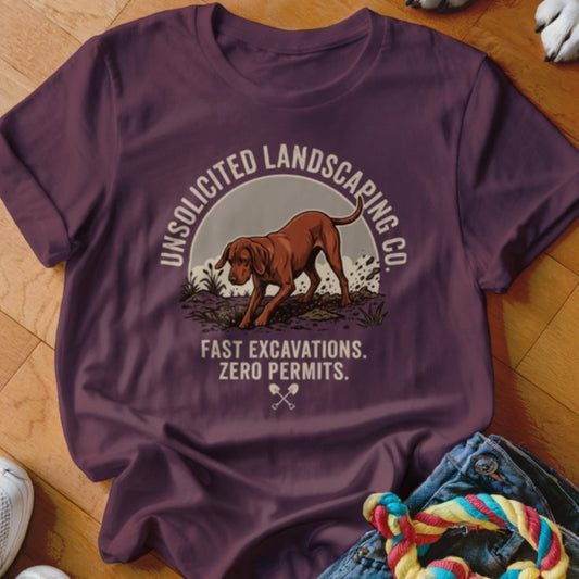Unsolicited Landscaping Co Coonhound Shirt - The Pawsitive Initiative