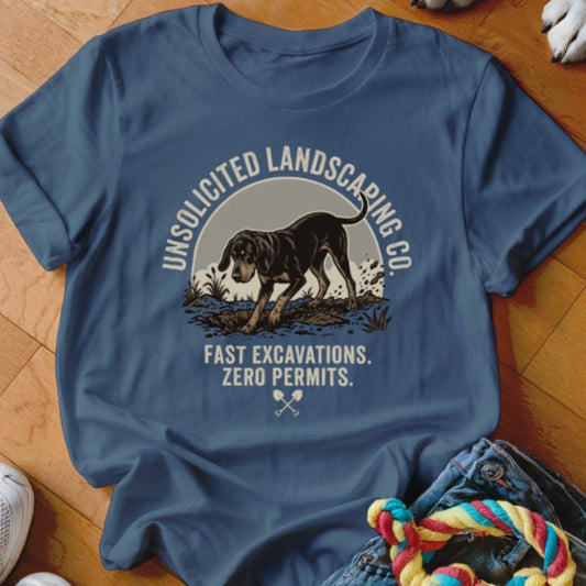Unsolicited Landscaping Co Coonhound Shirt - The Pawsitive Initiative