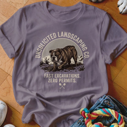 Unsolicited Landscaping Co English Bulldog Shirt - The Pawsitive Initiative