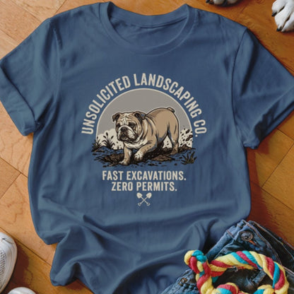 Unsolicited Landscaping Co English Bulldog Shirt - The Pawsitive Initiative