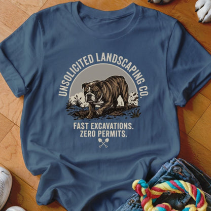 Unsolicited Landscaping Co English Bulldog Shirt - The Pawsitive Initiative