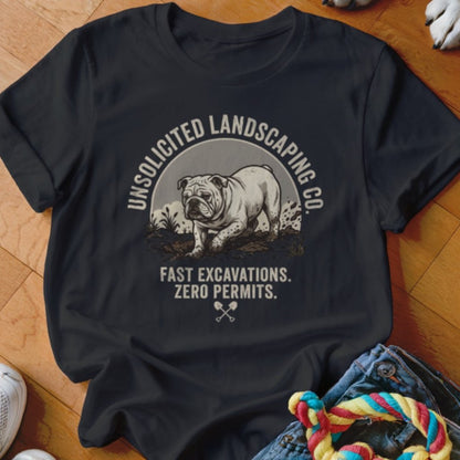 Unsolicited Landscaping Co English Bulldog Shirt - The Pawsitive Initiative