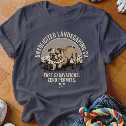 Unsolicited Landscaping Co English Bulldog Shirt - The Pawsitive Initiative