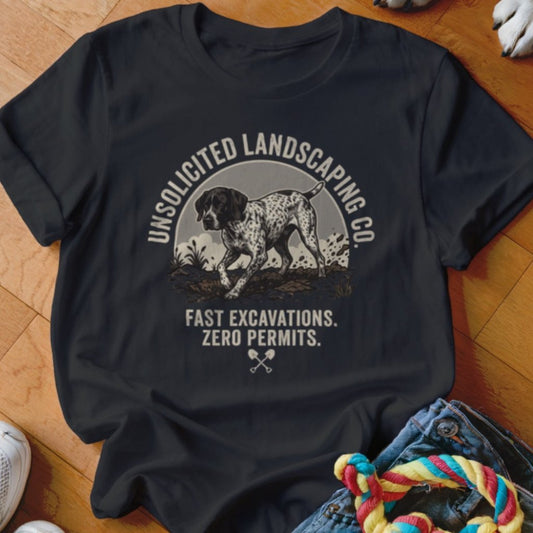 Unsolicited Landscaping Co GSP Shirt - The Pawsitive Initiative