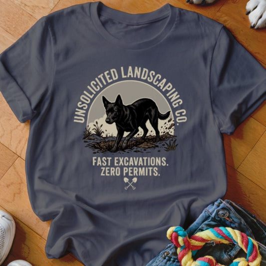 Unsolicited Landscaping Co Kelpie Shirt - The Pawsitive Initiative