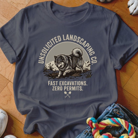 Unsolicited Landscaping Co Lapphund Shirt - The Pawsitive Initiative