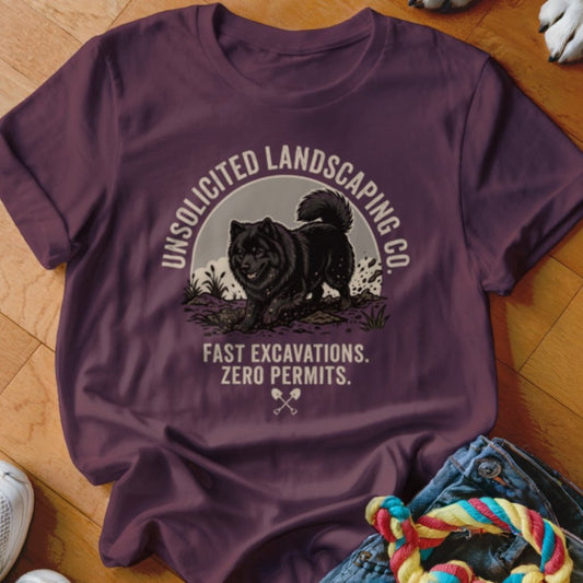 Unsolicited Landscaping Co Lapphund Shirt - The Pawsitive Initiative