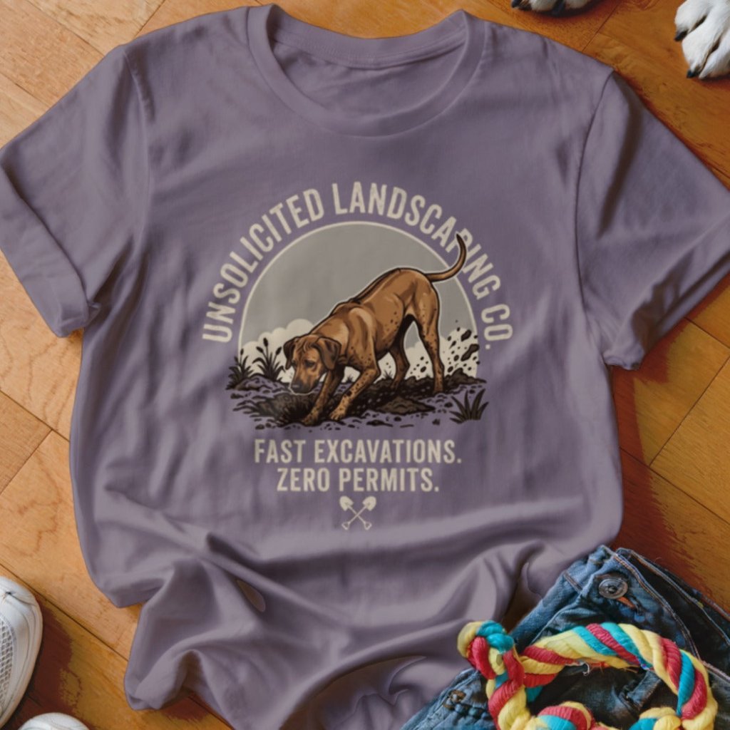Unsolicited Landscaping Co Ridgeback Shirt - The Pawsitive Initiative