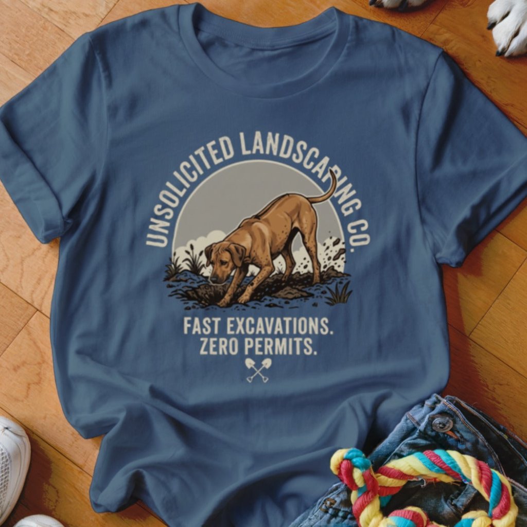 Unsolicited Landscaping Co Ridgeback Shirt - The Pawsitive Initiative