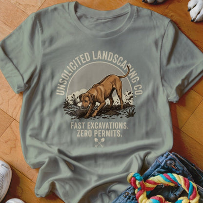 Unsolicited Landscaping Co Ridgeback Shirt - The Pawsitive Initiative