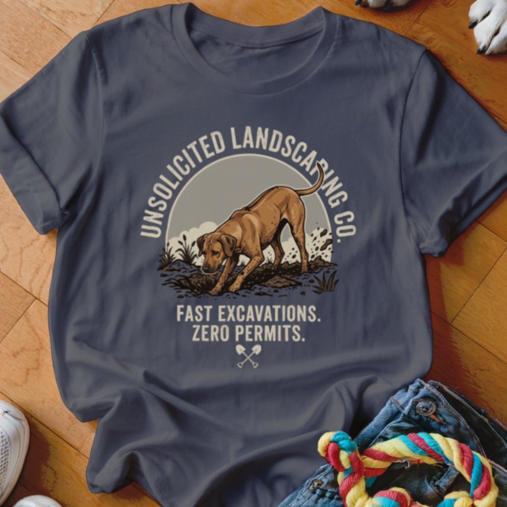 Unsolicited Landscaping Co Ridgeback Shirt - The Pawsitive Initiative