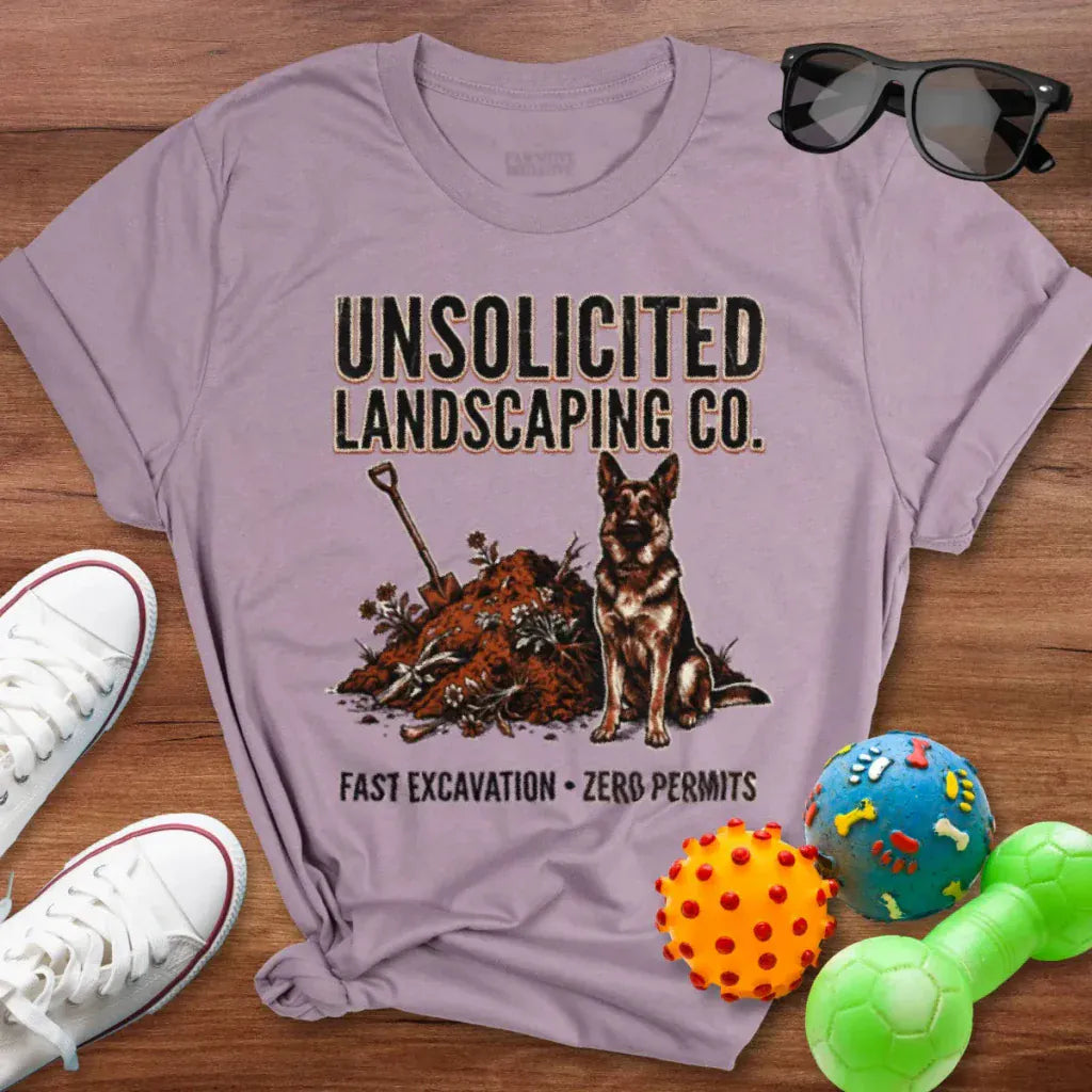 Unsolicited Landscaping Co Shirt - The Pawsitive Initiative